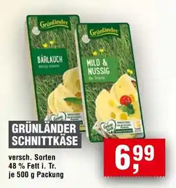 Handelshof GRÜNLÄNDER SCHNITTKÄSE Angebot