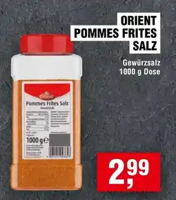 Handelshof ORIENT POMMES FRITES SALZ Angebot