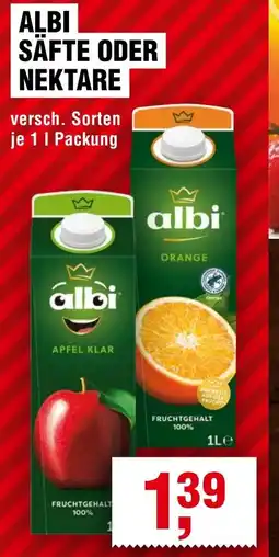 Handelshof ALBI SÄFTE ODER NEKTARE Angebot