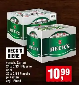 Handelshof BECK'S BIERE Angebot