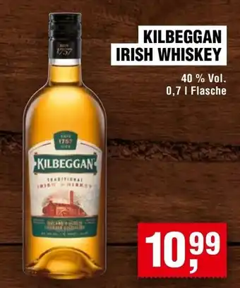 Handelshof KILBEGGAN IRISH WHISKEY 40 % Vol. Angebot