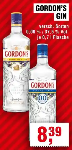 Handelshof GORDON'S GIN Angebot