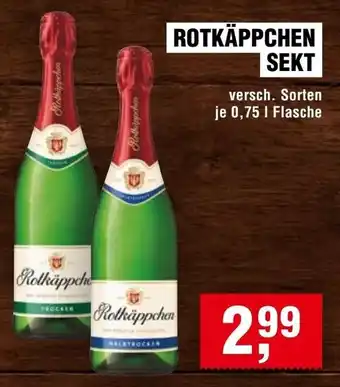 Handelshof ROTKÄPPCHEN SEKT Angebot