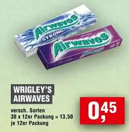 Handelshof WRIGLEY'S AIRWAVES Angebot