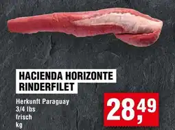 Handelshof HACIENDA HORIZONTE RINDERFILET Angebot