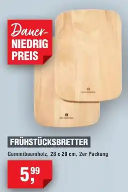 Handelshof ZASSENHAUS FRÜHSTÜCKSBRETTER Angebot