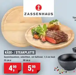 Handelshof ZASSENHAUS KÄSE-/STEAKPLATTE Angebot