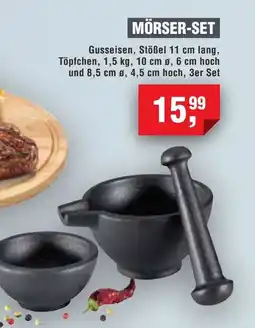 Handelshof ZASSENHAUS MÖRSER-SET Angebot