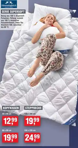 Handelshof Himmelsgleich SERIE SUPERSOFT STEPPDECKE Angebot