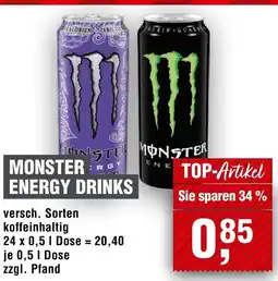 Handelshof MONSTER ENERGY DRINKS Angebot