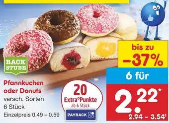 Netto Marken-Discount Pfannkuchen oder Donuts Angebot