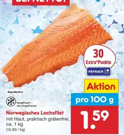 Netto Marken-Discount Norwegisches Lachsfilet Angebot