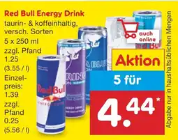 Netto Marken-Discount Red Bull Energy Drink Angebot