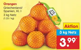 Netto Marken-Discount Orangen Angebot