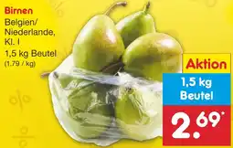 Netto Marken-Discount Birnen Angebot