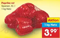 Netto Marken-Discount Paprika rot Angebot