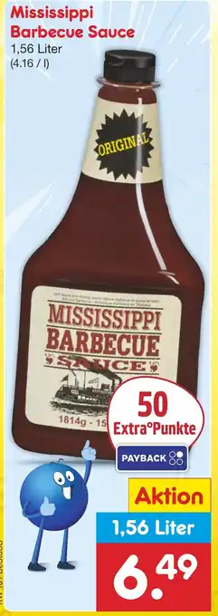 Netto Marken-Discount Mississippi Barbecue Sauce Angebot