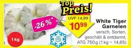 Jawoll White Tiger Garnelen Angebot