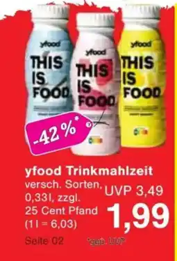 Jawoll yfood Trinkmahlzeit Angebot