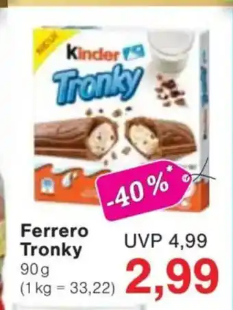 Jawoll Ferrero Tronky Angebot