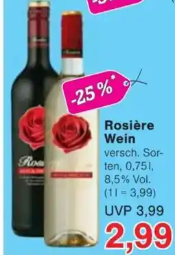 Jawoll Rosière Wein Angebot