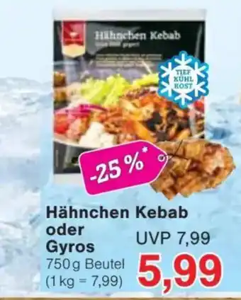 Jawoll Hähnchen Kebab oder Gyros Angebot