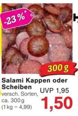 Jawoll Salami Kappen oder Scheiben Angebot