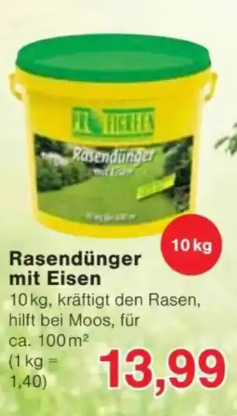 Jawoll Rasendünger mit Eisen Angebot