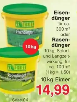 Jawoll Eisen- dünger Rasen- dünger Angebot