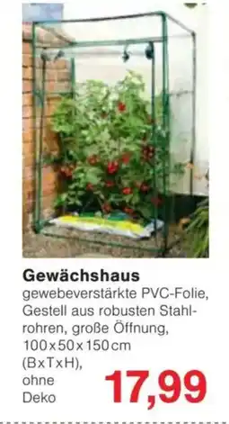 Jawoll Gewächshaus Angebot