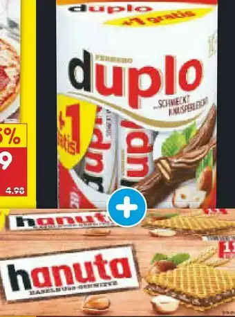 Netto Marken-Discount Hanuta Haselnussschnitte Angebot