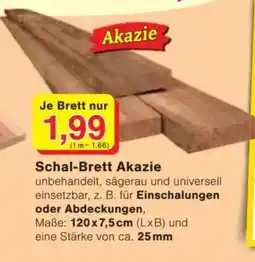 Jawoll Schal-Brett Akazie Angebot