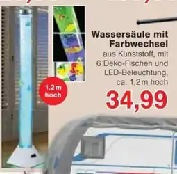 Jawoll Wassersäule mit Farbwechsel Angebot