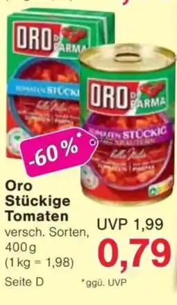 Jawoll Oro Stückige Tomaten Angebot