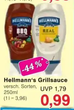 Jawoll Hellmann's Grillsauce Angebot