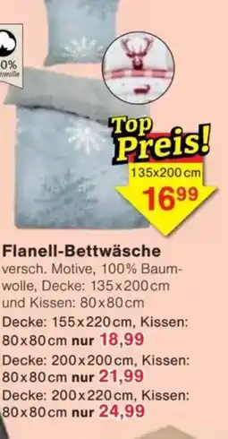 Jawoll Flanell-Bettwäsche Angebot