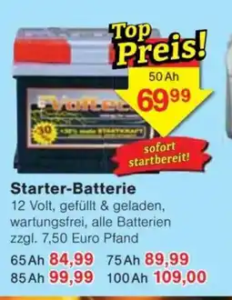 Jawoll Starter-Batterie Angebot