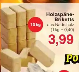 Jawoll Holzspäne- Briketts Angebot