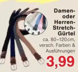 Jawoll Damen- oder Herren- Stretch- Gürtel Angebot