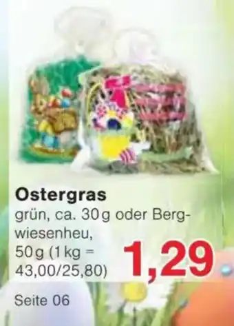 Jawoll Ostergras Angebot