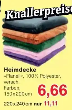 Jawoll Heimdecke Angebot