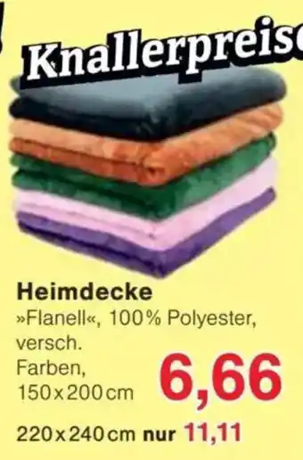 Jawoll Heimdecke Angebot