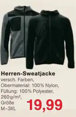 Jawoll Herren-Sweatjacke Angebot