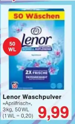 Jawoll Lenor Waschpulver Angebot