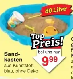 Jawoll Sand- kasten Angebot