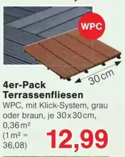 Jawoll 4er-Pack Terrassenfliesen Angebot