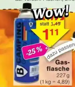 Jawoll Gas- flasche Angebot