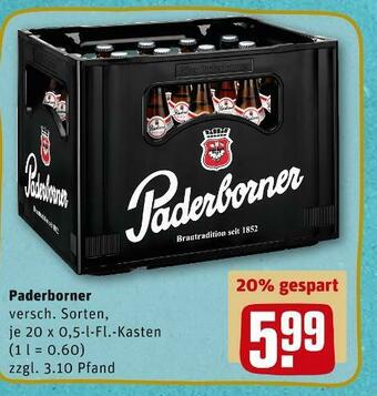 REWE Paderborner Angebot