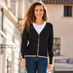 NKD Damen-Cardigan mit Kontrast-Naht Angebot