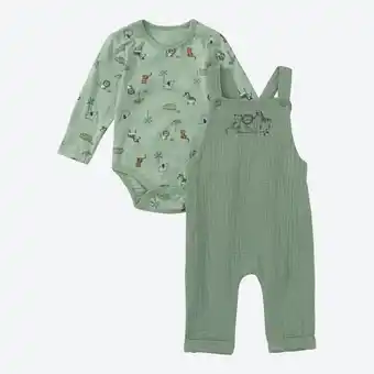 NKD Baby-Jungen-Strampler mit Tierdruck, 2-teilig Angebot